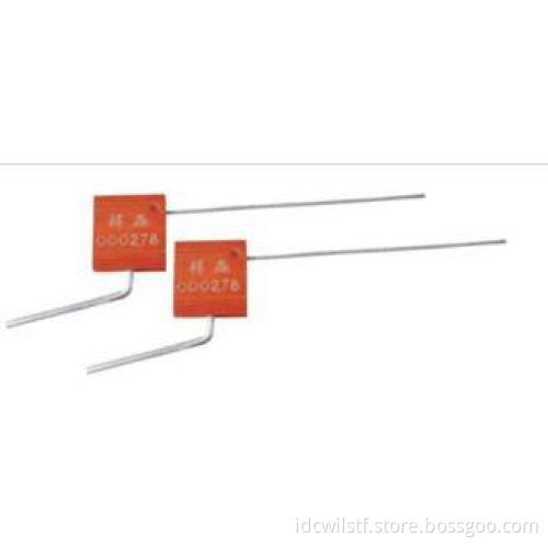 Red Adjustable Pull Tight Cable High Security Seals 1.8mm ,